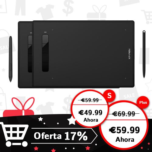mesa digitalizadora XP-Pen Star G960S& Star G960S Plus black friday